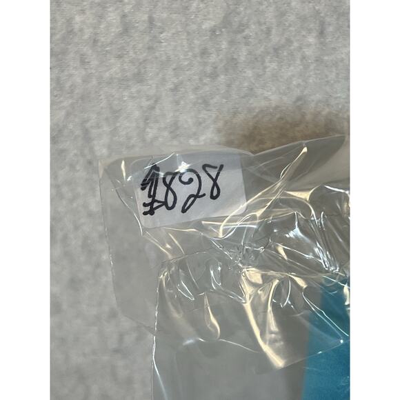 ALO Yoga High Waist Fitness Legging in Blue Splash and Black Logo Band Size S - Picture 11 of 11